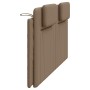 Cabecero de cama acolchado cuero sintético capuchino 180 cm de , Cabeceros y pies de cama - Ref: Foro24-374808, Precio: 66,34...