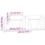 Cabecero de cama acolchado cuero sintético capuchino 180 cm de , Cabeceros y pies de cama - Ref: Foro24-374808, Precio: 66,34...