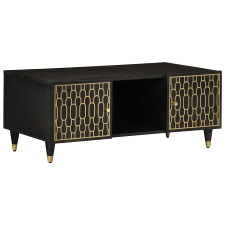 Mesa de centro de madera maciza mango 100x54x40 cm de , Mesas de centro - Ref: Foro24-358332, Precio: 84,76 €, Descuento: %