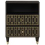 Mesita de noche madera maciza de mango 50x33x60 cm de , Mesitas de noche - Ref: Foro24-358330, Precio: 65,01 €, Descuento: %