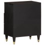 Mesita de noche madera maciza de mango 50x33x60 cm de , Mesitas de noche - Ref: Foro24-358330, Precio: 65,01 €, Descuento: %