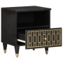 Mesita de noche de madera maciza de mango 40x33x46 cm de , Mesitas de noche - Ref: Foro24-358326, Precio: 40,21 €, Descuento: %