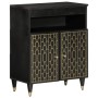 Armario auxiliar madera maciza de mango 60x33x75 cm de , Aparadores - Ref: Foro24-358345, Precio: 77,94 €, Descuento: %