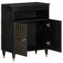Armario auxiliar madera maciza de mango 60x33x75 cm de , Aparadores - Ref: Foro24-358345, Precio: 77,94 €, Descuento: %