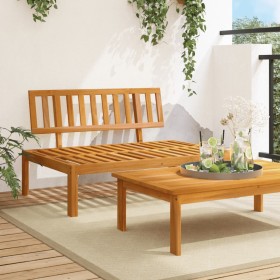 Sofá central de palets para jardín madera maciza de acacia de , Sofás de exterior - Ref: Foro24-365845, Precio: 139,54 €, Des...