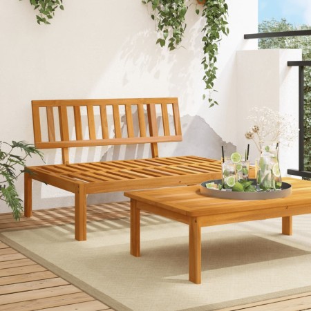 Sofá central de palets para jardín madera maciza de acacia de , Sofás de exterior - Ref: Foro24-365845, Precio: 139,54 €, Des...