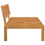 Sofá central de palets para jardín madera maciza de acacia de , Sofás de exterior - Ref: Foro24-365845, Precio: 139,54 €, Des...
