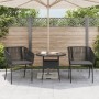 Sillones de jardín con cojines 2 uds ratán sintético negro de , Sillas de jardín - Ref: Foro24-369102, Precio: 137,40 €, Desc...