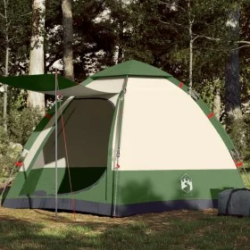 Tienda de campaña familiar 4 personas apertura rápida verde de , Tiendas de campaña - Ref: Foro24-4005335, Precio: 103,89 €, ...