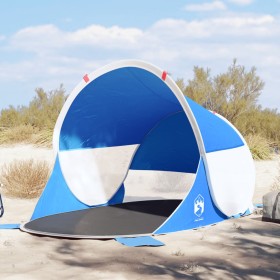 Tienda de playa 2 personas impermeable apertura rápida azul de , Tiendas de campaña - Ref: Foro24-4004158, Precio: 44,30 €, D...