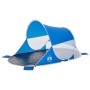 Tienda de playa 2 personas impermeable apertura rápida azul de , Tiendas de campaña - Ref: Foro24-4004158, Precio: 44,30 €, D...