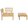 Set de sofás de palets de jardín 2 pzas madera maciza de acacia de , Sofás de exterior - Ref: Foro24-365853, Precio: 192,55 €...