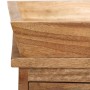 Mesa auxiliar de madera maciza de mango 65x40x76 cm en Mesas auxiliares | Comprar online en Foru.es