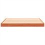 Estructura de cama madera maciza pino marrón cera 120x190 cm de , Camas y somieres - Ref: Foro24-847156, Precio: 86,65 €, Des...