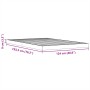 Estructura de cama madera maciza pino marrón cera 120x190 cm de , Camas y somieres - Ref: Foro24-847156, Precio: 86,65 €, Des...