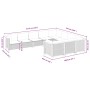 Set de sofás de jardín 10 pzas cojines ratán sintético negro de , Conjuntos de jardín - Ref: Foro24-3262031, Precio: 706,22 €...
