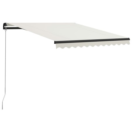 Toldo manual retráctil color crema 300x250 cm de vidaXL, Toldos - Ref: Foro24-3055185, Precio: 291,65 €, Descuento: %