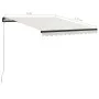 Toldo manual retráctil color crema 300x250 cm de vidaXL, Toldos - Ref: Foro24-3055185, Precio: 204,26 €, Descuento: %
