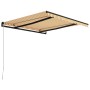Toldo manual retráctil amarillo y blanco 300x250 cm de vidaXL, Toldos - Ref: Foro24-3055186, Precio: 283,18 €, Descuento: %