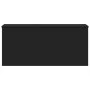 Caja de almacenaje madera de ingeniería negro 100x42x46 cm de , Baúles de almacenamiento - Ref: Foro24-840661, Precio: 95,72 ...