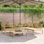 Set de sofás de palets de jardín 4 pzas madera maciza de acacia de , Sofás de exterior - Ref: Foro24-3209310, Precio: 472,76 ...
