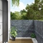 Pantalla de privacidad de balcón PVC look piedra gris 800x120cm de , Paneles de vallas - Ref: Foro24-4005529, Precio: 58,46 €...