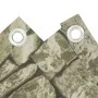 Pantalla de privacidad de balcón PVC look piedra 700x120 cm de , Paneles de vallas - Ref: Foro24-4005536, Precio: 42,04 €, De...