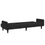 Zweiplätziges Schlafsofa mit schwarzem Samthocker. von , Sofas - Ref: Foro24-3258101, Preis: 329,28 €, Rabatt: %