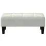 Sofá cama de 2 plazas con taburete terciopelo gris claro de , Sofás - Ref: Foro24-3258092, Precio: 305,10 €, Descuento: %