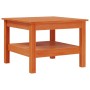 Mesa de centro madera maciza de pino marrón cera 55x55x40 cm de , Mesas de centro - Ref: Foro24-847175, Precio: 57,75 €, Desc...