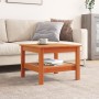 Mesa de centro madera maciza de pino marrón cera 55x55x40 cm de , Mesas de centro - Ref: Foro24-847175, Precio: 57,75 €, Desc...