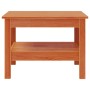 Mesa de centro madera maciza de pino marrón cera 55x55x40 cm de , Mesas de centro - Ref: Foro24-847175, Precio: 57,75 €, Desc...