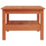 Mesa de centro madera maciza de pino marrón cera 55x55x40 cm de , Mesas de centro - Ref: Foro24-847175, Precio: 57,75 €, Desc...