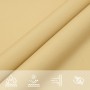 Toldo de vela poliéster oxford 100% arena 4,5x4,5 m de , Sombrillas - Ref: Foro24-4000413, Precio: 62,76 €, Descuento: %
