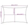 Toldo de vela poliéster oxford 100% gris claro 3x2 m by , Umbrellas - Ref: Foro24-4000535, Price: 31,39 €, Discount: %