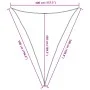 Toldo de vela poliéster oxford 100% gris claro 4x5x5 m de , Sombrillas - Ref: Foro24-4000921, Precio: 39,46 €, Descuento: %