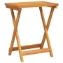 Mesa de jardín plegable madera maciza de acacia 50x36x60 cm de , Mesas de jardín - Ref: Foro24-364895, Precio: 44,38 €, Descu...
