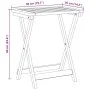 Mesa de jardín plegable madera maciza de acacia 50x36x60 cm de , Mesas de jardín - Ref: Foro24-364895, Precio: 44,38 €, Descu...