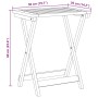 Mesa de jardín plegable madera maciza de acacia 50x36x60 cm de , Mesas de jardín - Ref: Foro24-364895, Precio: 54,35 €, Descu...