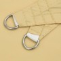Toldo de vela poliéster oxford 100% arena 6x4 m de , Sombrillas - Ref: Foro24-4000577, Precio: 73,71 €, Descuento: %