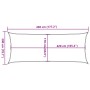Toldo retráctil 100% poliéster oxford arena 4,5x2 m de , Sombrillas - Ref: Foro24-4000563, Precio: 37,43 €, Descuento: %