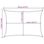 Toldo de vela poliéster oxford 100% arena 7x5 m de , Sombrillas - Ref: Foro24-4000580, Precio: 97,82 €, Descuento: %