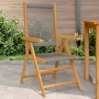Sillas de jardín 2 uds madera maciza acacia polipropileno gris de , Sillas de jardín - Ref: Foro24-367655, Precio: 174,57 €, ...