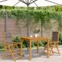 Sillas de jardín 2 uds madera maciza acacia polipropileno gris de , Sillas de jardín - Ref: Foro24-367655, Precio: 171,22 €, ...
