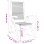 Sillas de jardín 2 uds madera maciza acacia polipropileno gris de , Sillas de jardín - Ref: Foro24-367655, Precio: 174,57 €, ...