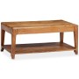Mesa de centro de madera maciza 88x50x38 cm en Mesas de centro | Comprar online en Foru.es