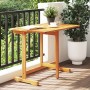 Mesa de balcón plegable madera maciza de acacia 90x60x72 cm de , Mesas de jardín - Ref: Foro24-364897, Precio: 105,43 €, Desc...