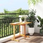 Mesa de balcón plegable madera maciza de acacia 90x60x72 cm de , Mesas de jardín - Ref: Foro24-364897, Precio: 105,43 €, Desc...