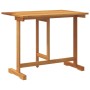 Mesa de balcón plegable madera maciza de acacia 90x60x72 cm de , Mesas de jardín - Ref: Foro24-364897, Precio: 105,43 €, Desc...