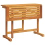 Mesa de balcón plegable madera maciza de acacia 90x60x72 cm de , Mesas de jardín - Ref: Foro24-364897, Precio: 105,43 €, Desc...